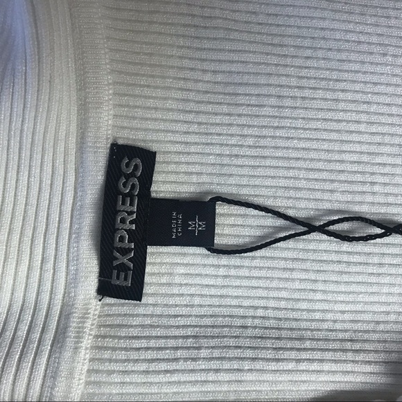 NWOT Express Off Shoulder Sweater Top - Picture 3 of 5